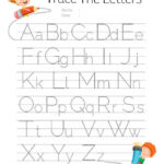 10 Best Free Printable Alphabet Tracing Letters Printablee