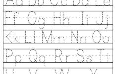 10 Best Free Printable Alphabet Tracing Letters Printablee