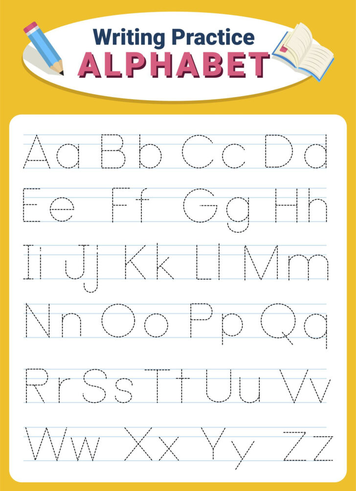Tracing Letter Alphabet