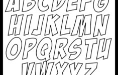 9 Best Large Font Printable Letters Printablee