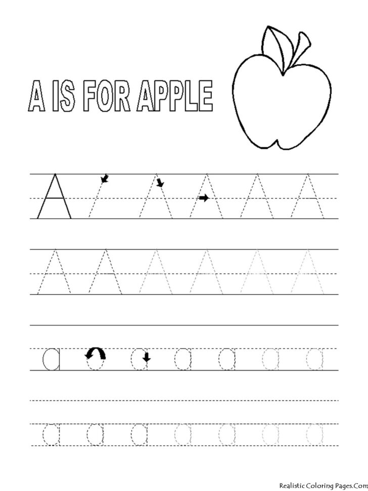 Free Printable Letter Tracing Pages
