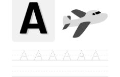 A To Z Capital Letter Tracing Worksheets PDF 2020 Free Preschool