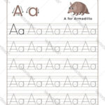 Aa Tracing Worksheets AlphabetWorksheetsFree