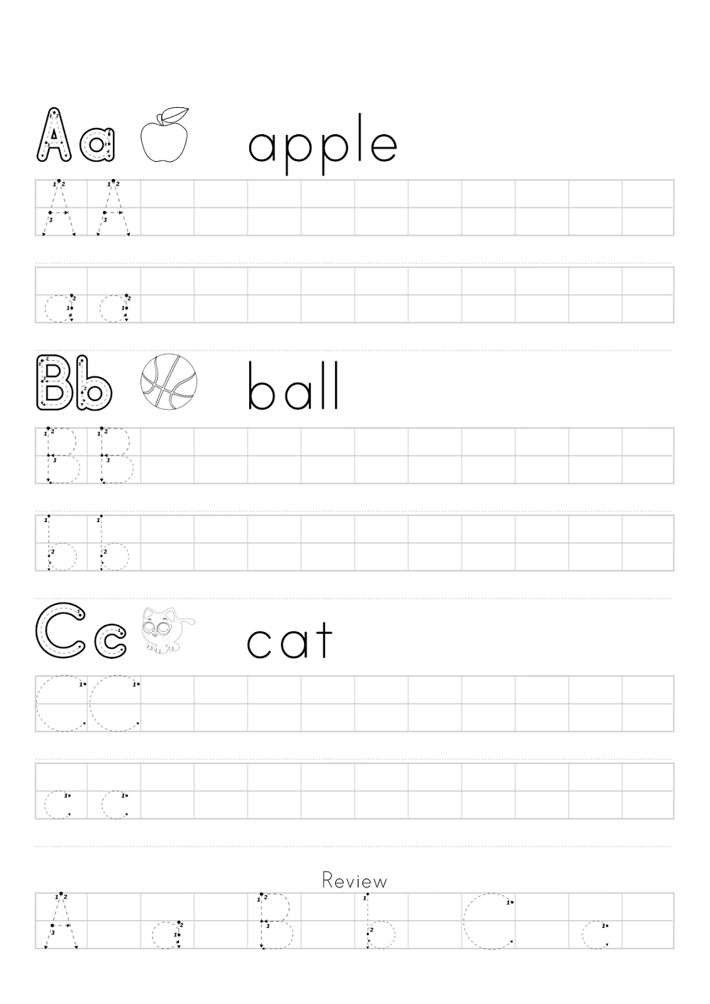 Free Printable Letter Tracing Worksheets For Preschoolers Letter Tracing Worksheets