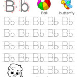 Alphabet Bb Letter Printable Letter Bb Tracing Worksheets