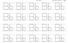 Alphabet Bb Letter Printable Letter Bb Tracing Worksheets