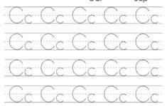 Alphabet Cc Letter Printable Letter Cc Tracing Worksheets