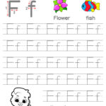 Alphabet Ff Letter Printable Letter Ff Tracing Worksheets