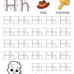 Alphabet Hh Letter Printable Letter Hh Tracing Worksheets