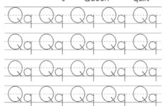 Alphabet Qq Letter Printable Letter Qq Tracing Worksheets