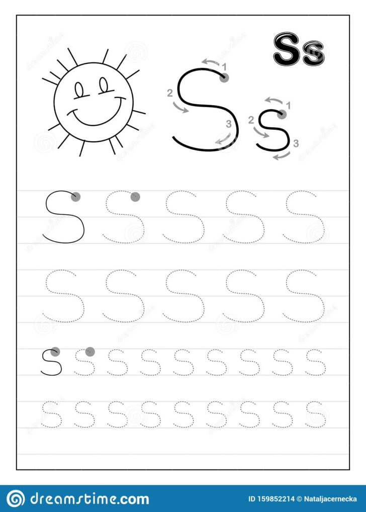 Letter S Tracing Worksheets Free