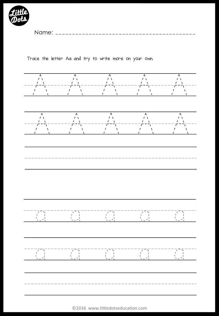 Alphabet Tracing Activities For Letter A To Z Alphabet Tracing 