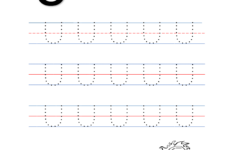 Alphabet Tracing Letter Uu Free Preschool