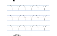 Alphabet Tracing Letter Yy Free Preschool