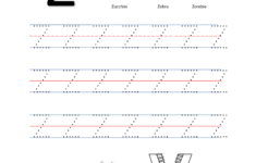 Alphabet Tracing Letter Zz Free Preschool