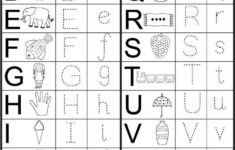 Alphabet Tracing Printables For Kids Letter Tracing Worksheets
