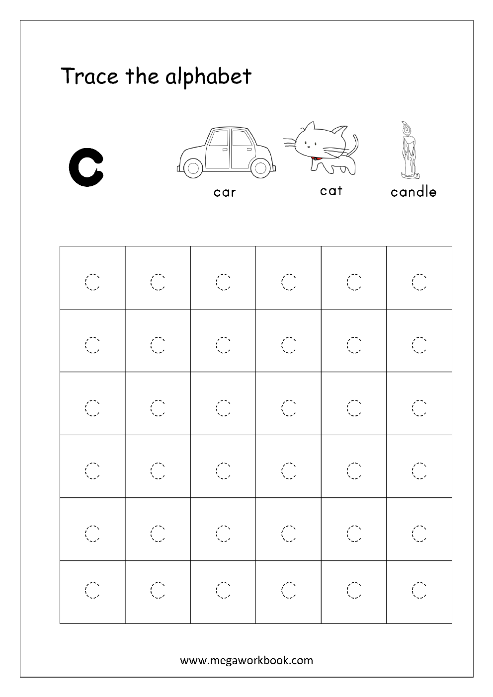 Alphabet Tracing Small Letters Alphabet Tracing Worksheets 