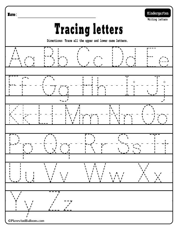 Alphabet Tracing Worksheets Perfect Alphabet Activities For Learning 