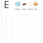 Alphabet Tracing Worksheets Printable English Capital Letter Tracing