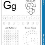 Alphabet Worksheets Preschool Coloring Pages Letter G Worksheets