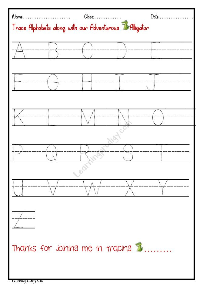 Alphabets Capital Letters Tracing Alphabet Capital Letters Alphabet 