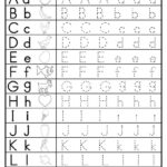 Capital And Lowercase Letters Tracing Worksheets