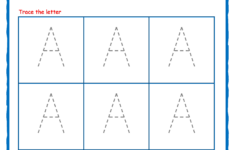 Capital Letter A Tracing Worksheet Dot To Dot Name Tracing Website