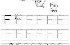 Coloring Alphabet Tracers F