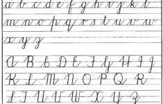 Cursive Letters Tracing Guide TracingLettersWorksheets