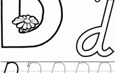 D nealian Alphabet Tracing Worksheets TracingLettersWorksheets
