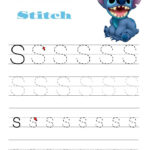 Disney Letter Trace Sheets With Images Disney Alphabet Preschool