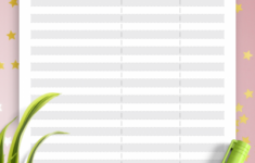 Download Printable Refrigerator Inventory Original Style PDF