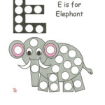 E Dot Activity Prints Childrens Activities Templates