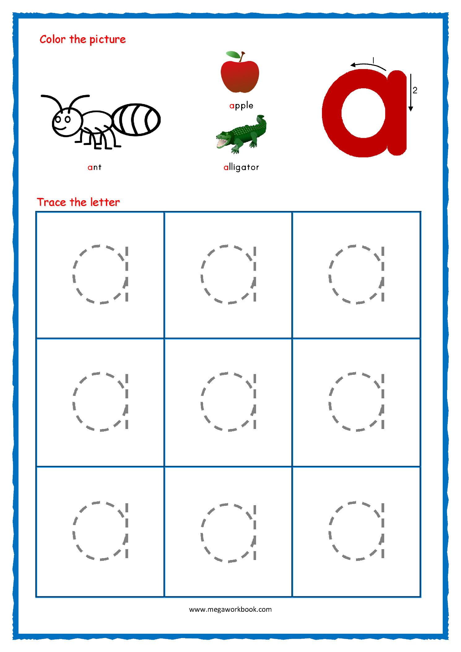 English Small Letters Tracing Worksheets TracingLettersWorksheets