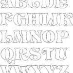 Free Drawing Patterns To Trace Alphabet Stencils Letter Stencils