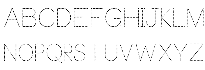 Free Font Tracing Letters Newcovers