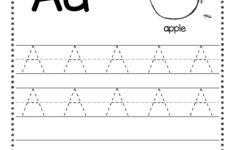 Free Letter A Tracing Worksheets Tracing Worksheets Preschool