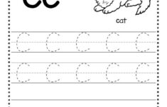 Free Letter C Tracing Worksheets