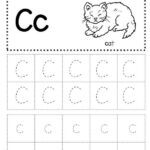 Free Letter C Tracing Worksheets Little Dots Education Preschool