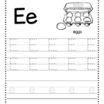 Free Letter E Tracing Worksheets Letter E Worksheets Preschool