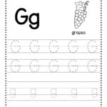 Free Letter G Tracing Worksheets