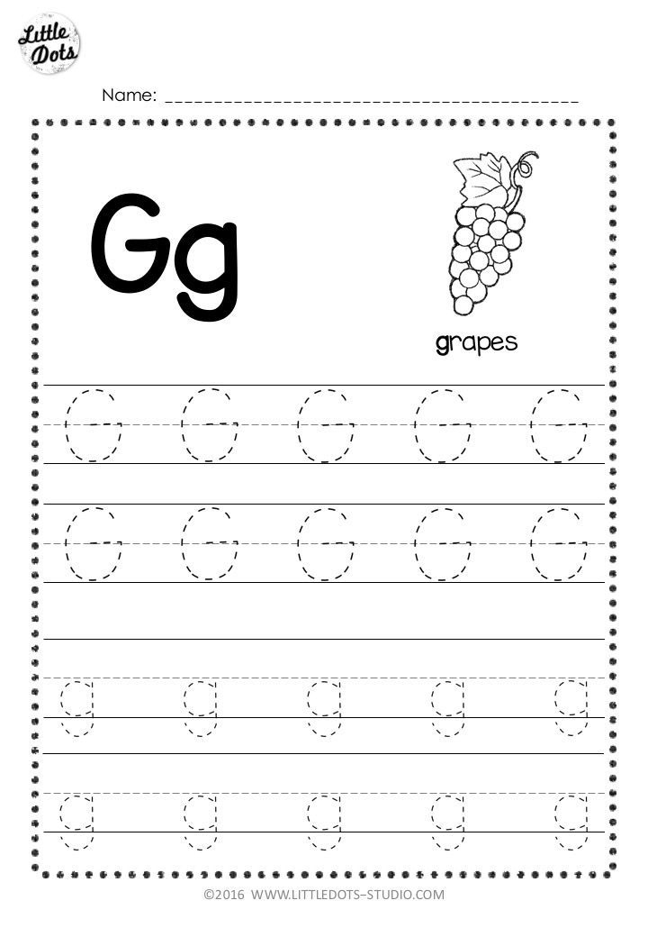 Free Letter G Tracing Worksheets Letter G Tracing Tracing Worksheets 