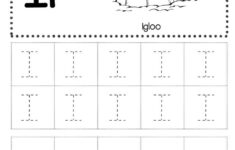 Free Letter I Tracing Worksheets Printable Alphabet Worksheets Free