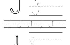 Free Letter J Alphabet Learning Worksheet For Preschool