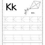 Free Letter K Tracing Worksheets