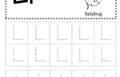 Free Letter L Tracing Worksheets Letter Tracing Worksheets Tracing