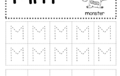 Free Letter M Tracing Worksheets