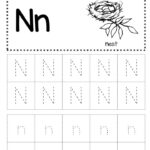 Free Letter N Tracing Worksheets