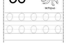 Free Letter Oo Tracing Worksheets