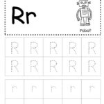 Free Letter R Tracing Worksheets